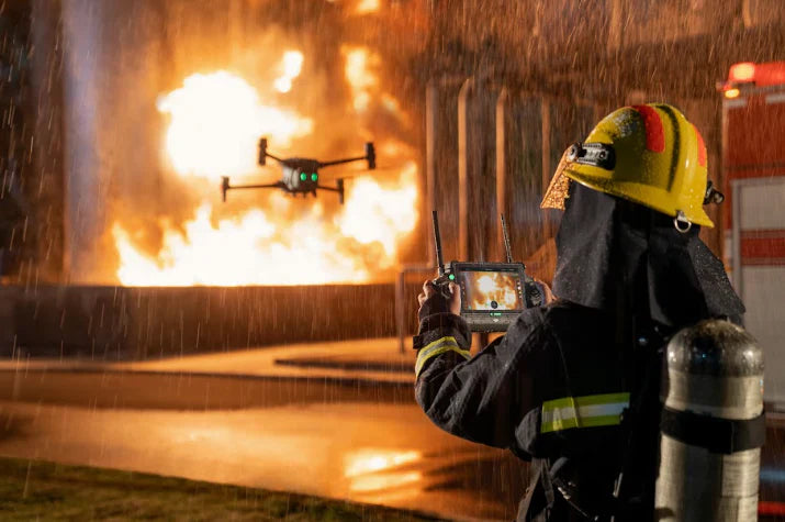 DJI Matrice 30T firefighting drone