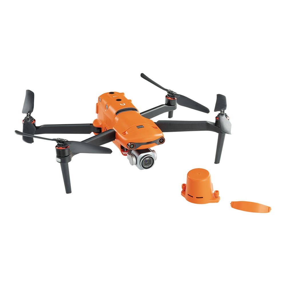 Autel EVO II Pro 6K RTK drone with camera, extended propellers, and rugged accessories for industrial applications