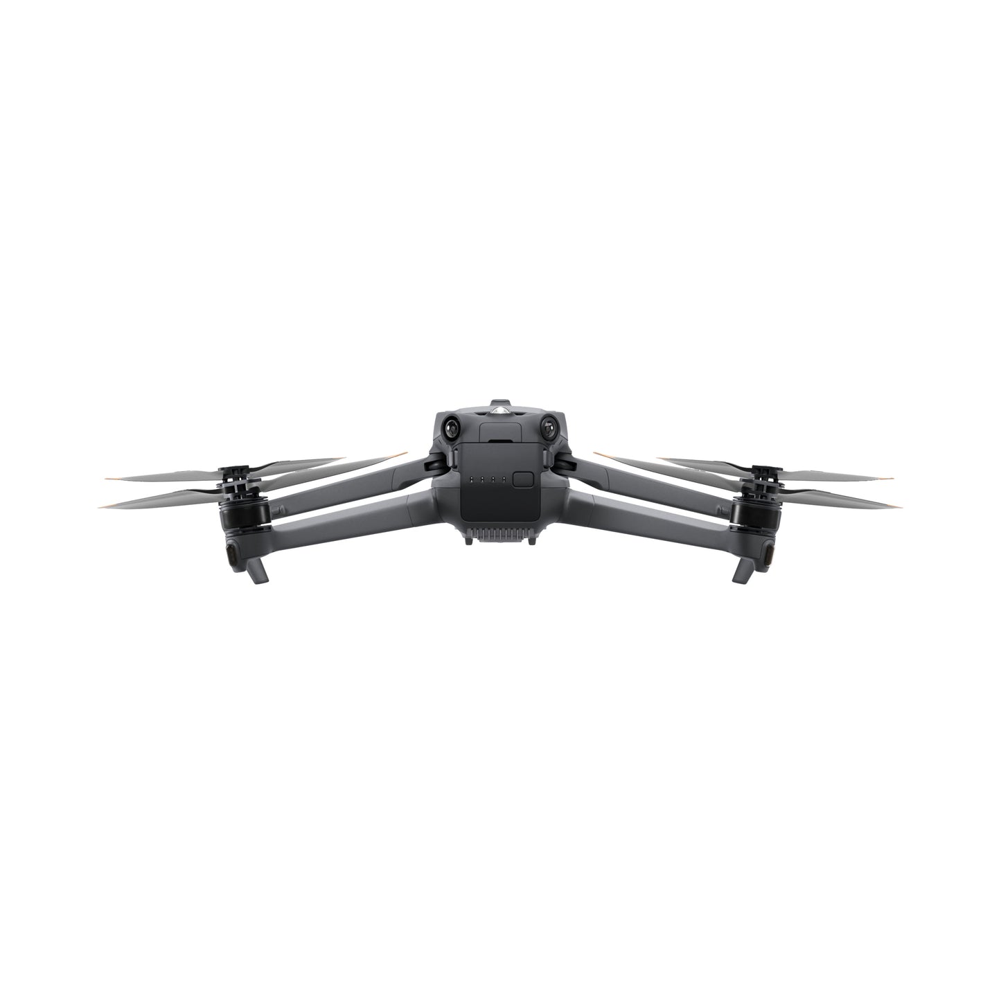 Front view of DJI Mavic 3T Thermal drone in flight with propellers extended