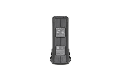 Top view of DJI Mavic 3 intelligent flight battery charging in dual-slot dock